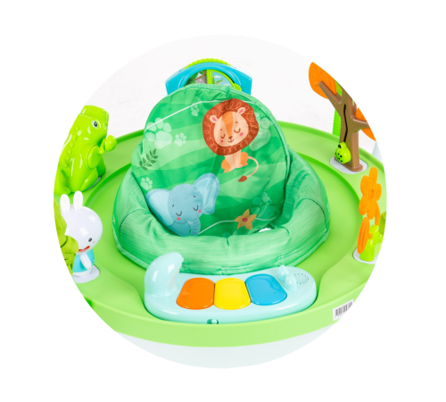 chipolino centru de joaca - saritor "jump&play" prjp02301gr verde