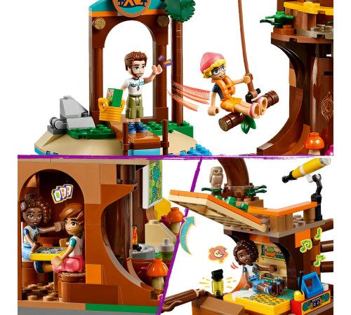 lego friends  42631 Конструктор "Лагерь приключений на дереве" (1128 дет.)