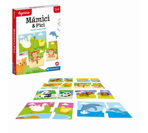 as kids 1024-50845 joc educativ agerino "mamici si pici" (ro)