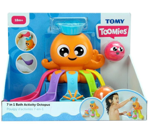  tomy e73104 Игрушка для купания "Осьминог"