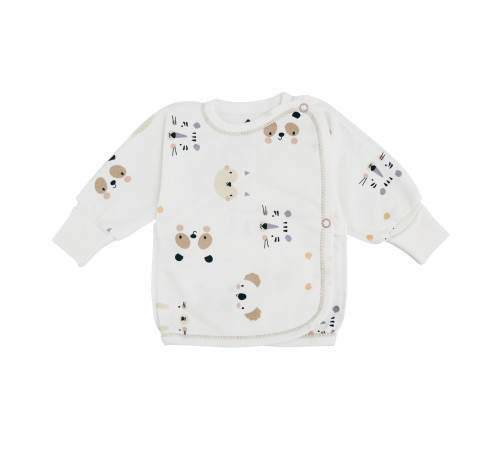 Haine pentru copii in Moldova minikin 242810162 bluza pentru bebeluș "happy baby" (m.62) animale