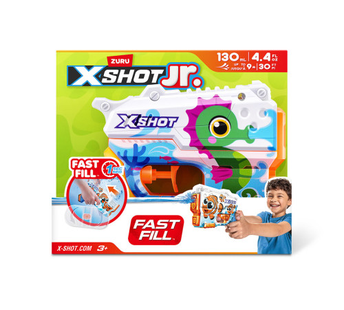 zuru 118143 blaster cu apă "fast fill  x-shot" in sort.