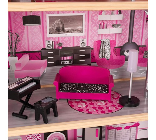 kidkraft 65826 casă pentru păpuși sparkle mansion dollhouse