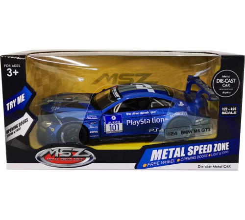 msz 67313 model metalic "bmw m6 gt3 1:24" in sort.