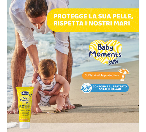 chicco cremă de protecție solară spf50+ (75 ml)