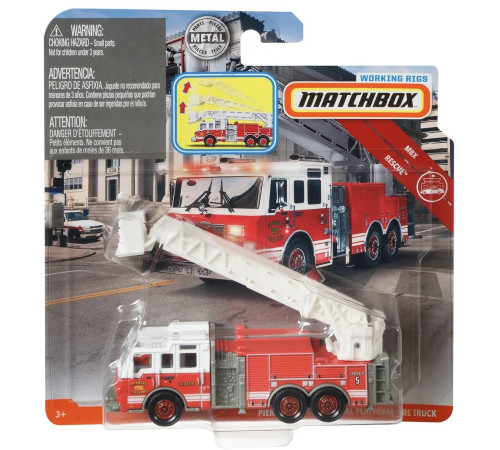 matchbox n3242 Машина спецтехника с подвижными элементами (в асс.) 