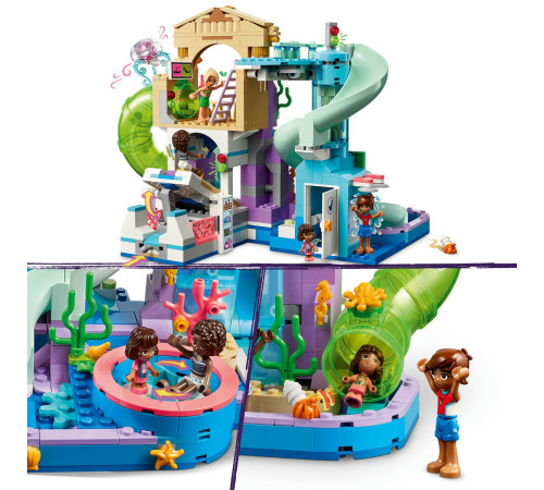 lego friends 42630 Конструктор "Аквапарк в Хартлейк Сити" (814 дет.)