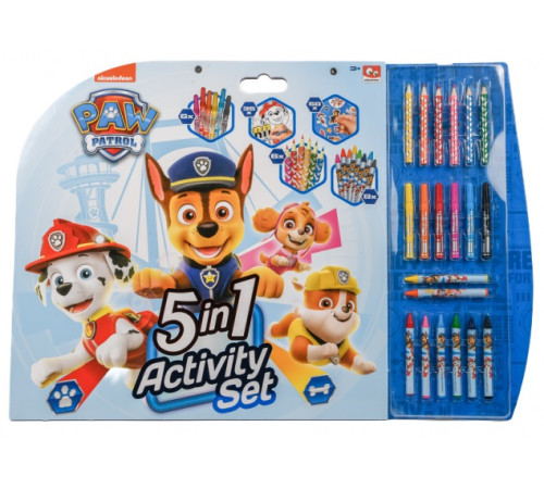 canenco pw22306 set de desen 5 în 1 "paw patrol"