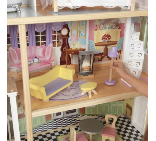 kidkraft 65869-msn casă pentru păpuși kaylee dollhouse