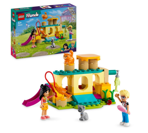 lego friends 42612 Конструктор "Приключения на кошачьей площадке" (87 дет.)