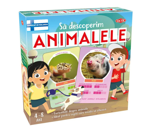  tactic 59250 joc educativ "sa descoperim animalele" (ro)