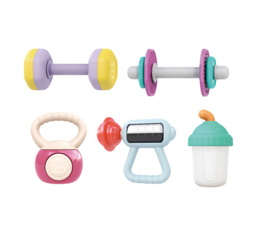 hola toys ha7900 set de jucării gingivale "sport" (5 buc.)