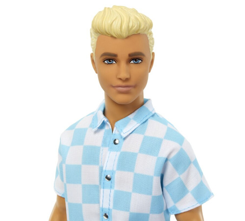 barbie hpl74 papusa ken in costum albastru plaja