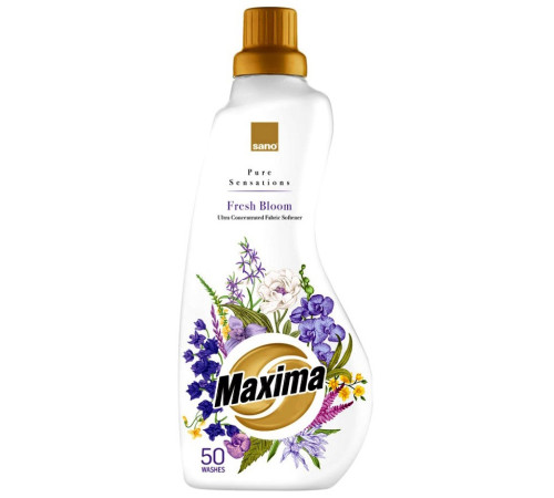 sano maxima Концентрированный кондиционер для стирки "fresh bloom" (1 л) 992232