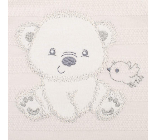 new baby 41163 set de 4 piese pentru nou-născuți "bear" m.50 (0 luni+) bej