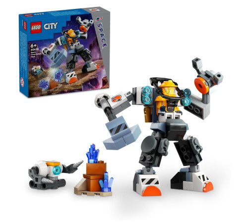 lego city 60428 constructor "robot spatial de constructii" (140 el.)