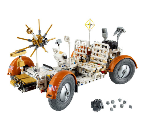 lego technic 42182 constructor "roverul selenar nasa" (1913 el.)