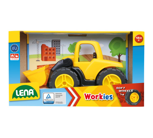 Jucării pentru Copii - Magazin Online de Jucării ieftine in Chisinau Baby-Boom in Moldova lena 01262 jucărie "tractor cu găleată" (14 cm.)