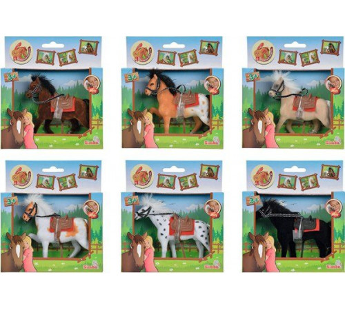 Детский магазин в Кишиневе в Молдове simba 4325612 Игрушка "Лошадка" (11 см.) в асс.