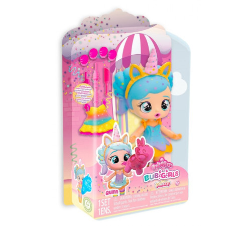 bubiloons 906952 papusa cu accesorii "bubigirls party w1" (in sort.)