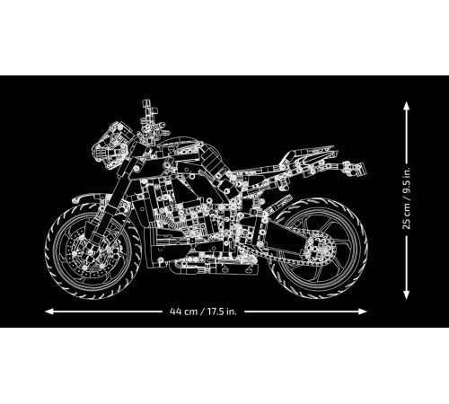 lego technic 42159 constructor "yamaha mt-10 sp" (1478 el)