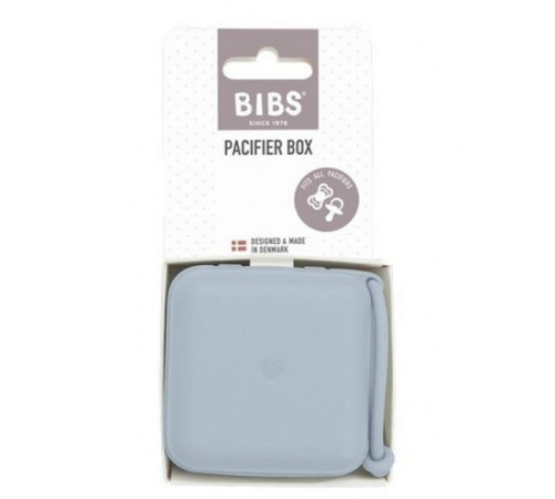 bibs container pentru depozitarea si sterilizarea suzetelor pacifier box baby blue