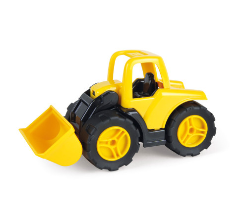 lena 01262 jucărie "tractor cu găleată" (14 cm.)