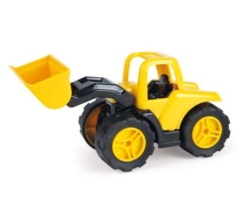 lena 01262 jucărie "tractor cu găleată" (14 cm.)