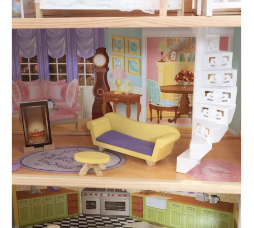 kidkraft 65869-msn casă pentru păpuși kaylee dollhouse