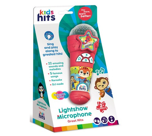  kids hits kh16/004 microfon cu lumini "hituri preferate"