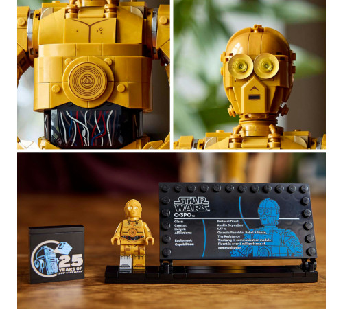 lego star wars 75398 Конструктор "Дроид c-3po" (1138 дет.)