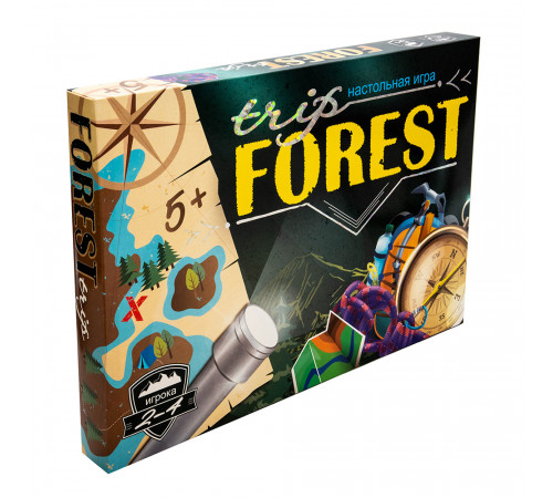  strateg leo 30553 Настольная игра "trip forest" (рус.)