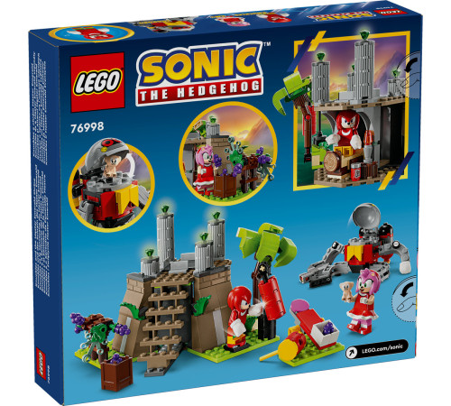 lego sonic 76998 constructor "knuckles si altarul master emerald" (325 el.)