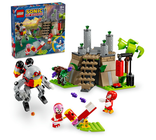 lego sonic 76998 constructor "knuckles si altarul master emerald" (325 el.)