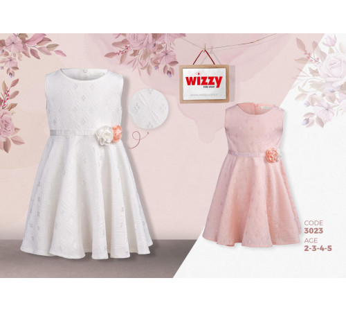  wizzy 3023 Платье (2-3-4-5 лет.) в асс.
