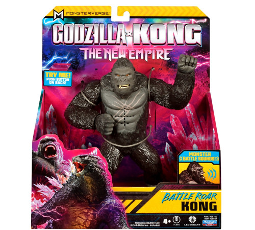  playmates toys 35507 figura cu sunet și articulație "kong" (18 cm.)