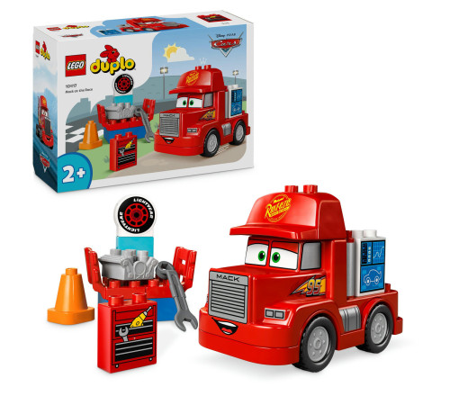 lego duplo 10417 Конструктор "Гонка Мака disney" (14 дет.)