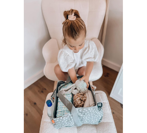 dreambaby g6080 organizator pentru mama (gri/stele)