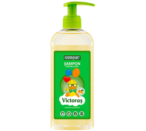  cosmeplant sampon pentru copii "victoras"cu aroma de caise (500 ml)