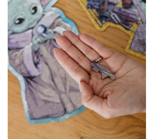 trefl 20185 puzzle din lemn "grogu" lucasfilm star wars (160el.)