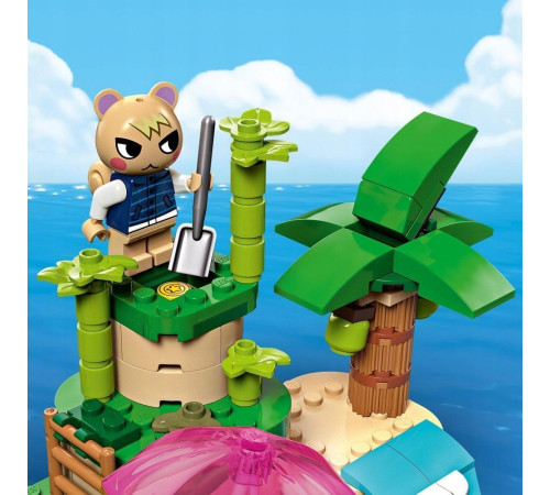 lego animal crossing  77048 constructor "turul de insula in barca al lui kapp`n" (233 el.)