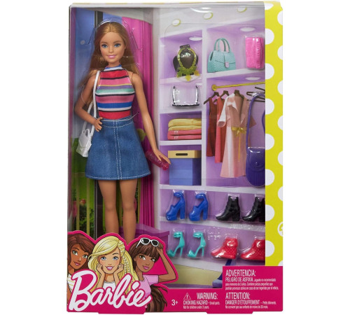 barbie fvj42 papusa barbie "colecție de pantofi la modă"