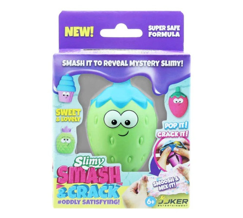 slimy 32615s set de slime "smash & crack" in sort.