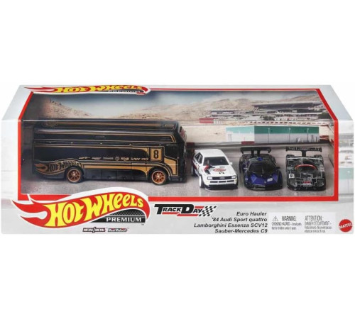 hot wheels gmh39 set de colecție de 4 mașini "premium" (in sort.)