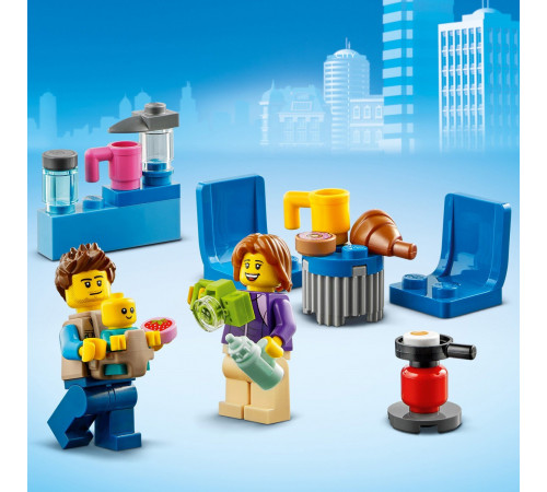 lego city 60283 constructor "vacanță într-o casă mobilă" (190 el.)