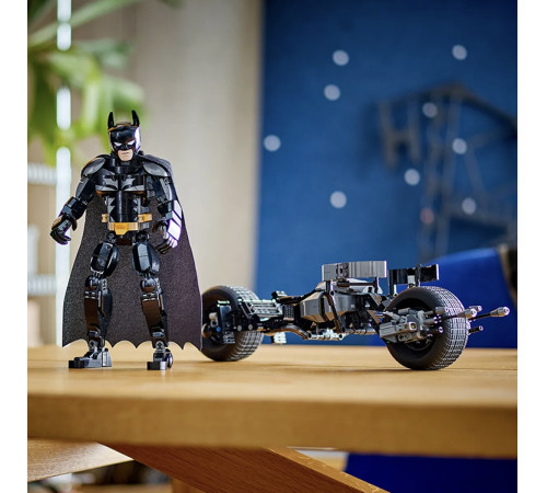 lego super heroes 76273 Конструктор "Бэтмен и бетцыкл bat-pod " (713 дет.)