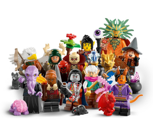 lego minifigures 71047 Мини-фигурка сюрприз "Подземелья и драконы" (9 ед.) в асс. 