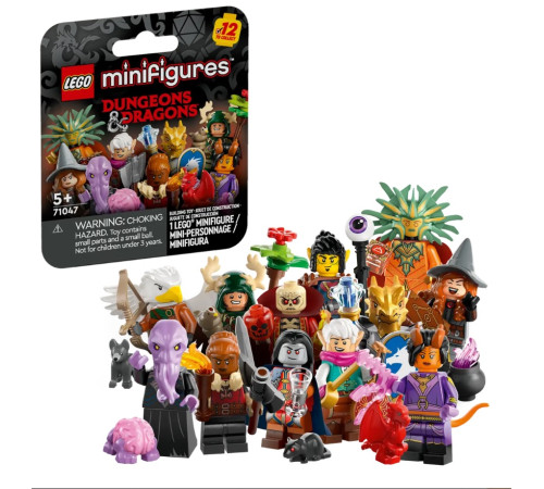 lego minifigures 71047 Мини-фигурка сюрприз "Подземелья и драконы" (9 ед.) в асс. 