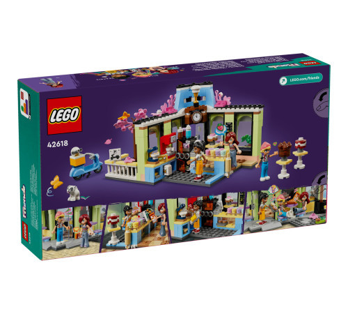 lego friends 42618 Конструктор "Кафе Хартлейк Сити" (426 дет.)