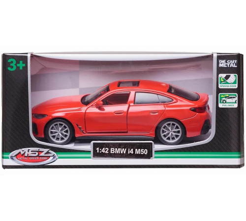 msz 67727m Металлическая модель "bmw i4 m50, 1:43" (в асс.)